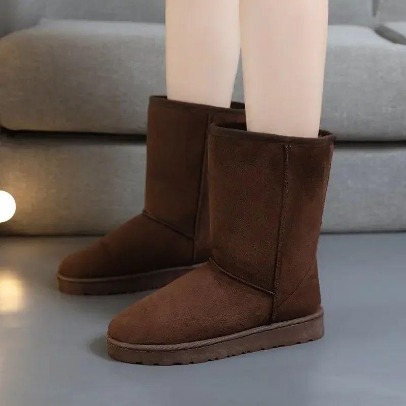 Women's Winter Boots Thickened High-top Snow Boots Shoes To Keep Warm In Winter