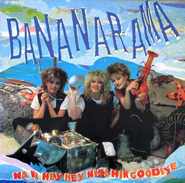12-дюймовая пластинка BANANARAMA Na Na Hey Hey Kiss Him Goodbye LDSX205 London Records 1983 Канада Танцевальная Электроника Б/У