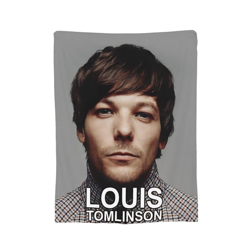Louis Tomlinsons Lemonade Tour Blanket Warm Cozy Fluffy Throw Blankets for Bed 50x60 Inch Multi-size Bedspread