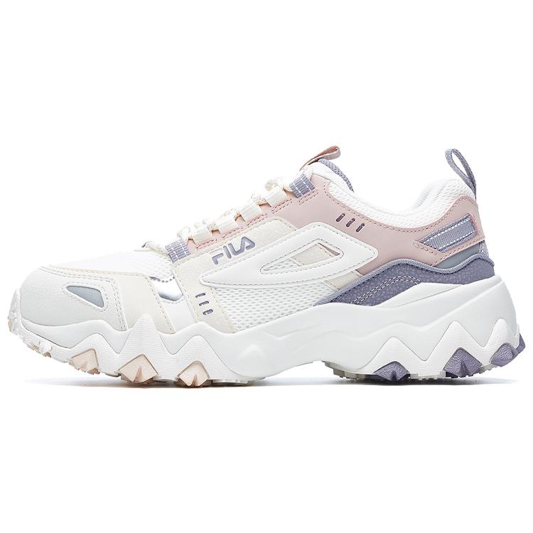 FILA Oakmont Running Shoes  White Light Pink  Women s F12W031111FGR 36.5