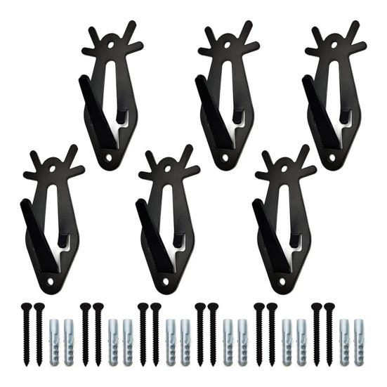 1 Set Deer Skull Strong Wall Mount Load Bearing Metal Mount Animal Skull Display