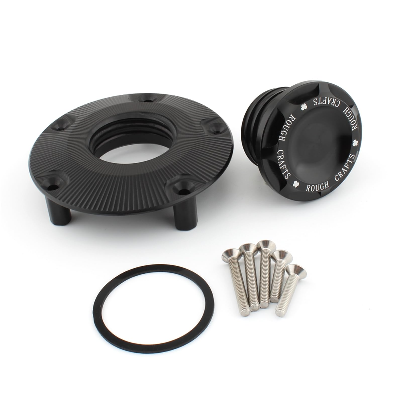 

Motorcycle Front Fuel Tank Cover Cap Kit for Harley Davidson X350 2023 Black F