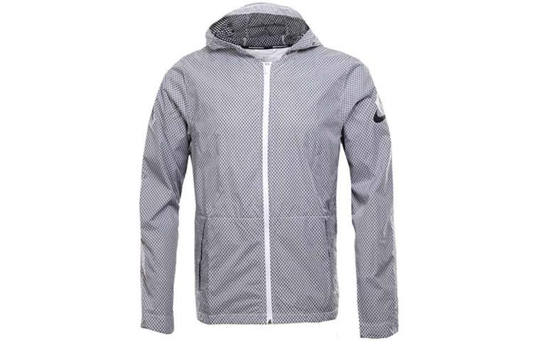 Nike Jackets Men s Gray Hooded Moderate Other 848532-010 L