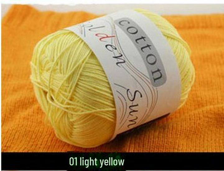 Hand-Woven Children's Cotton Yarn: Mixing Baby, Medium, and Thin Varieties