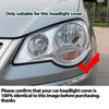 For Volkswagen VW Polo MK4 facelift 2006-2010 Auto Front Headlight Cover Transparent Glass Headlamps Lampshade Lamp Shell Masks