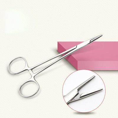 Hochwertiger Nadelhalter für zahnärztliche kieferorthopädische Naht, der chirurgische Pinzetten hält