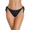 Women Side Tie Bikini Bottoms Adjustable Swim Briefs Low Waist Bathing Suit Separate for Beach Pool Sports