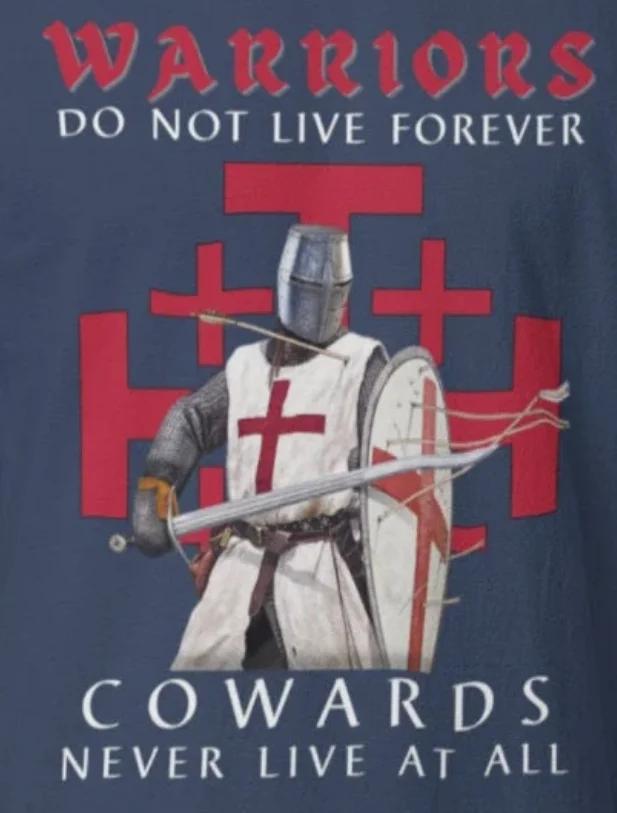 

Christian Cross Faith and Freedom Knight Templar Warrior Inscription TShirt 100 Cotton ONeck Short Sleeve Casual Mens Tshirt 4XL