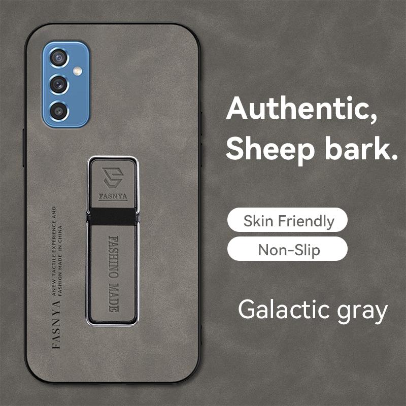 For Samsung Galaxy M52 5G Case Leather Magnetic Holder Phone Case For Sumsung M52 M 52 SM-M526BR/DS Shockproof Soft Back Cover