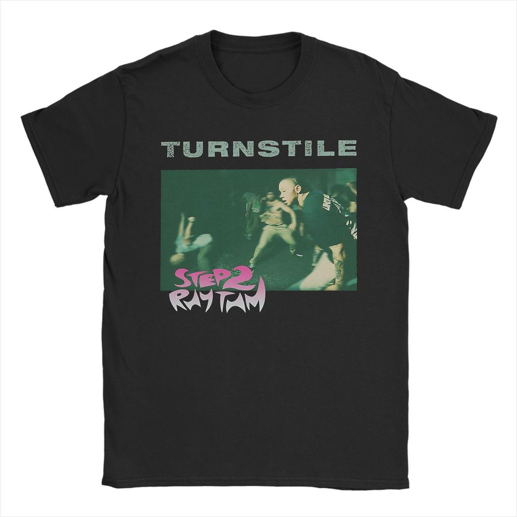Men Women Graphic Printing Turnstile band T Shirt Tee 100% Cotton  T-shirts Clothing