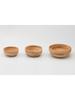 Swanson Shoji Wooden Salad Natural Approximately 20cm Diameter x Bowl, Oak, 8.5cm High, KPK-008