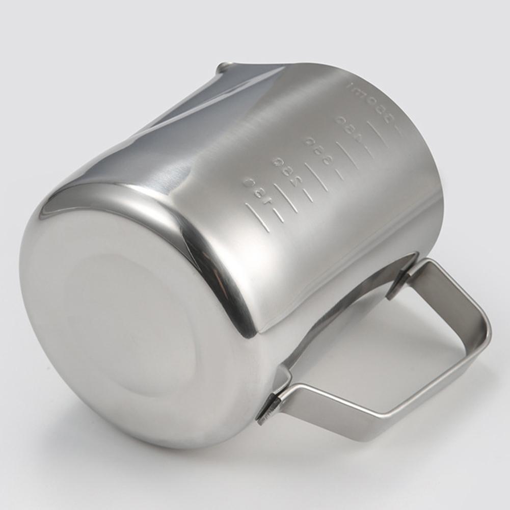 350/600/900ml Espresso Coffee Cup with Scale Coffee Milk Frothing Pitcher Jug Milk Steaming Jug for Latte Art Coffee Accessories