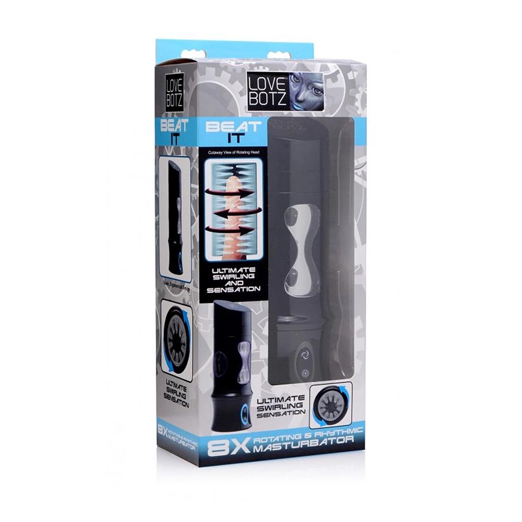 Beat It XR Brands Rotating and Rhythmic Masturbator