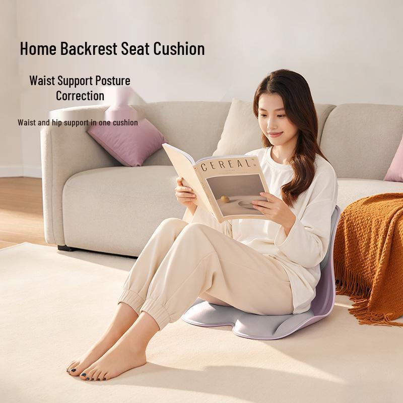 Ergonomic Lumbar Support Seat Cushion for Long Sitting in Office