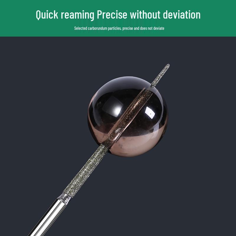 Silicon Carbide Diamond Bead Reamer for Jade, Pearls, Stone, and Wenwan.
