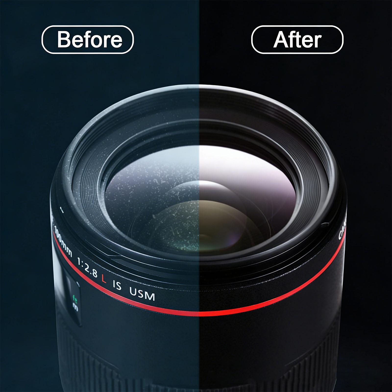 

Полный набор для чистки DSLR-камеры из 14 предметов с мягкой щеткой, грушей и чехлом для фотолюбителей 1