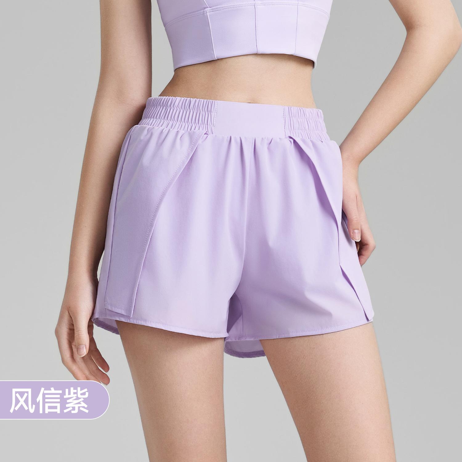 

Sports shorts loose 2025 spring and summer woven running anti-light yoga five-point pants children S