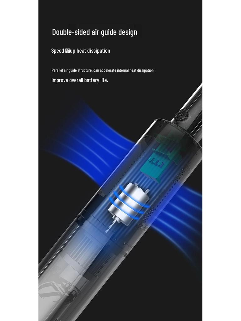 Portable Wireless Handheld Car Vacuum Cleaner with Super Strong Suction