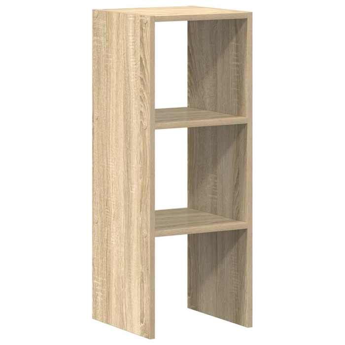 VidaXL Stackable Bookcase Sonoma Oak 30x30x80 Cm Engineered Wood, Shelf, Bookshelf, Book Holder, Cabinet 858807
