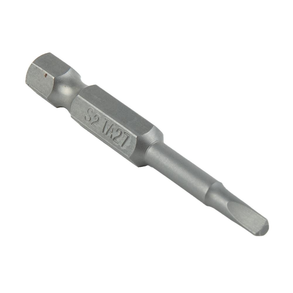 Alloy Steel Screwdriver Bits Grey Hex Shank Magnetic