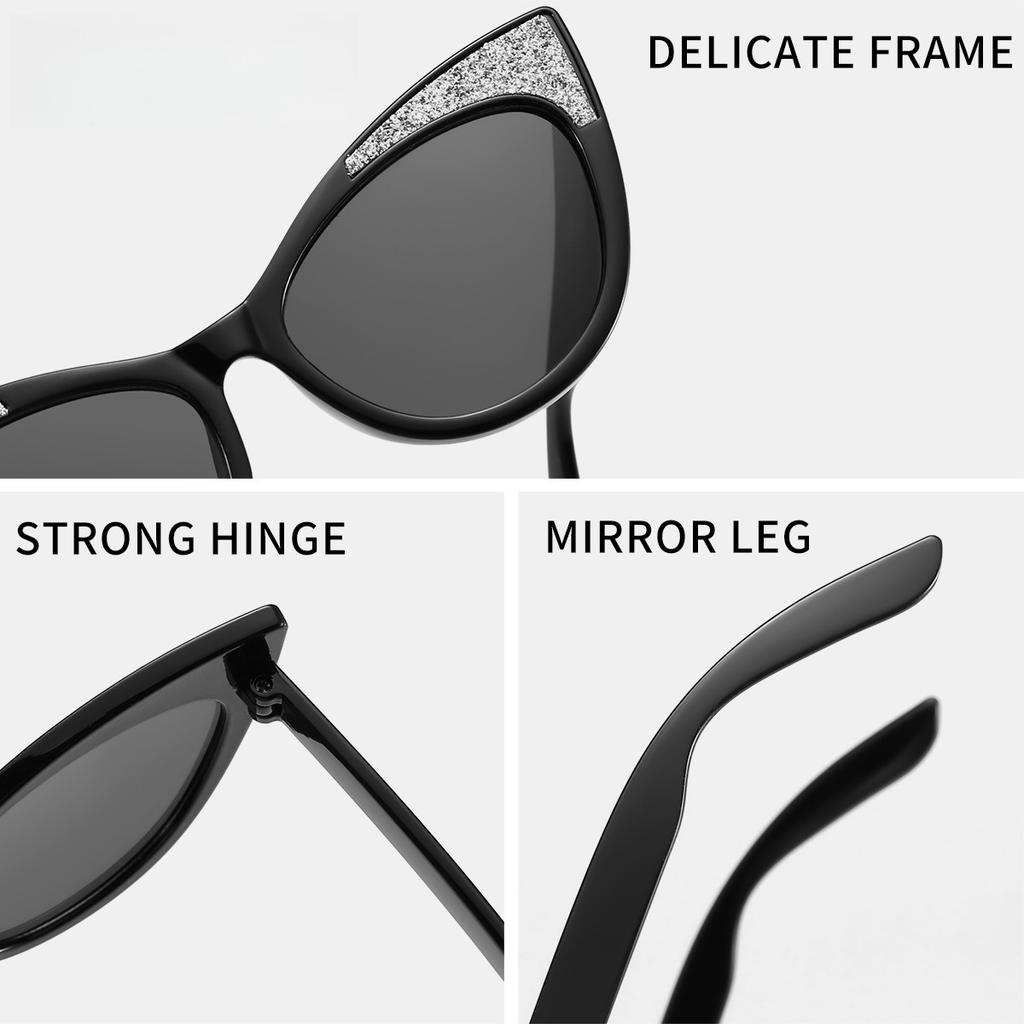 Cute Cat Eye Children Sunglasses for Kids Shiny Candy Color Sun Glasses Cute Baby Eyewear Trend Girls Eyeglasses