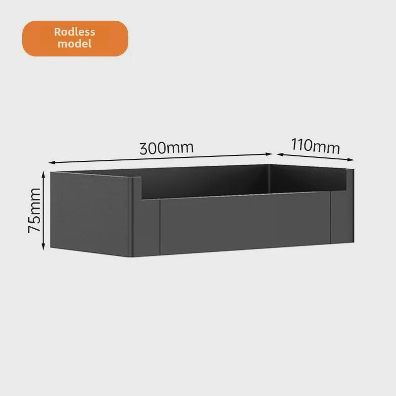 Magnetický kuchyňský stojan bez děrování: Vícevrstvé, pevné a nosné úložné systémy s tyčemi.