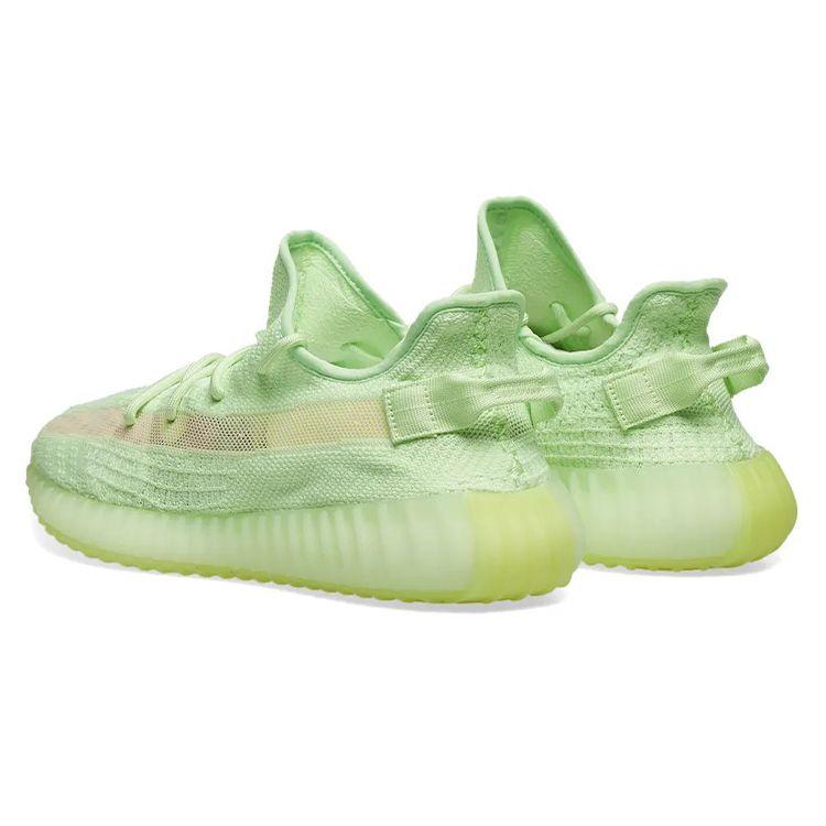 adidas Yeezy Boost 350 V2 GID Glow Unisex-Sneaker Grün EG5293