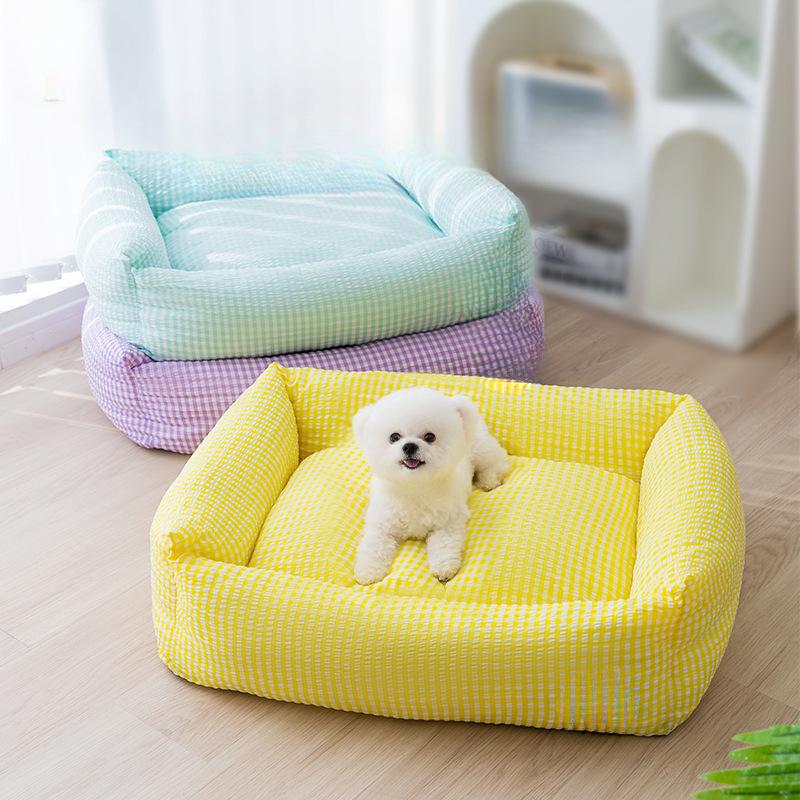 Hundehütte für alle Jahreszeiten, kleine Hunde, Teddy, Corgi, Haustiersofa, Hundebett, abnehmbar und waschbar, Katzenhütte, Haustierbedarf