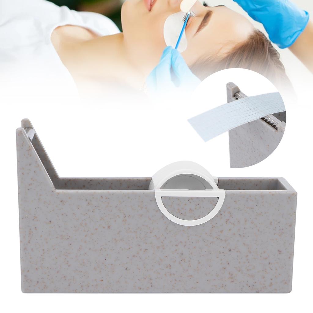 Portable Eyelash Extension Tape Dispenser Home Beauty Salon Desktop Tape Cutter Holder