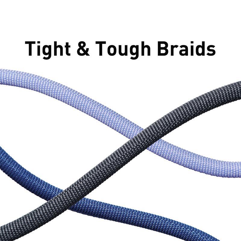 Baseus 100W Type C Cable Blue Fast Charging Charger Wire For IPhone Macbook Samsung Xiaomi Type C Data Cables