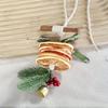 Fragrant Orange Slices Car Hanging Decoration Feel The Orange Aroma and Nordic Style Ideal for Christmas