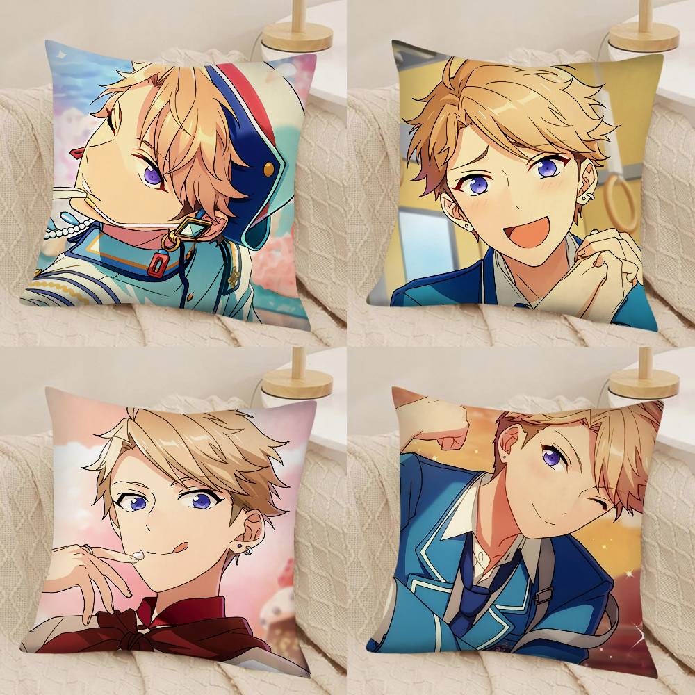 1pc Narukami Arashi Pillow Case Fashion Square Pillowcase Bedroom Sofa Room Ins Decoration Leisure