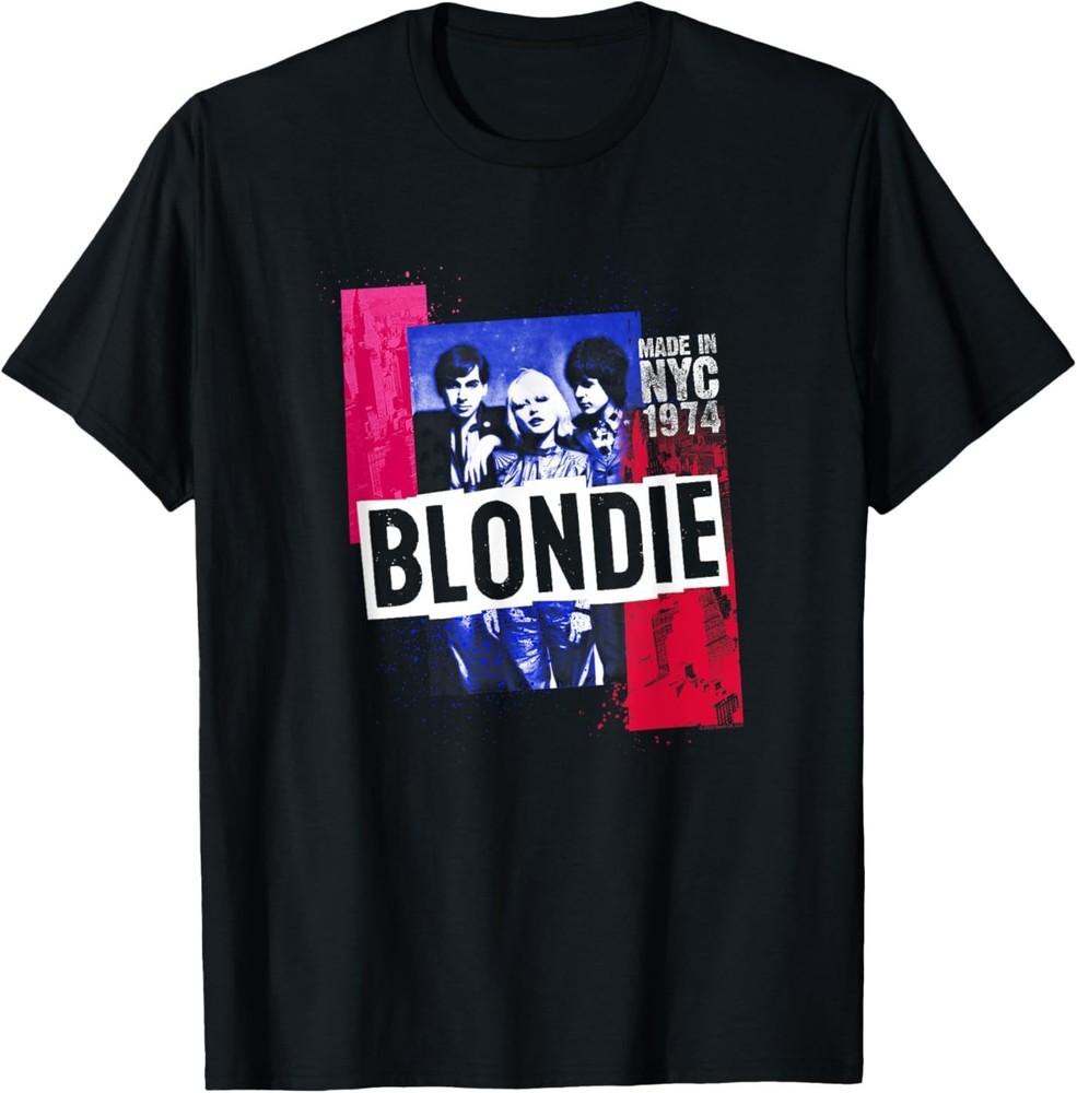 Винтажная футболка группы NYC 1974 Splatter 3XL
