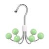 Multifunction Metal Clothes Hanger With Rotatable Hooks For Bedroom Closet Storage