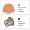 Für Nespresso Vertuo Next Pop Edelstahl Wiederverwendbare Kapsel Vertuoline Nachfüllbarer Kaffee Filter Kompatibel mit Original Kapseln