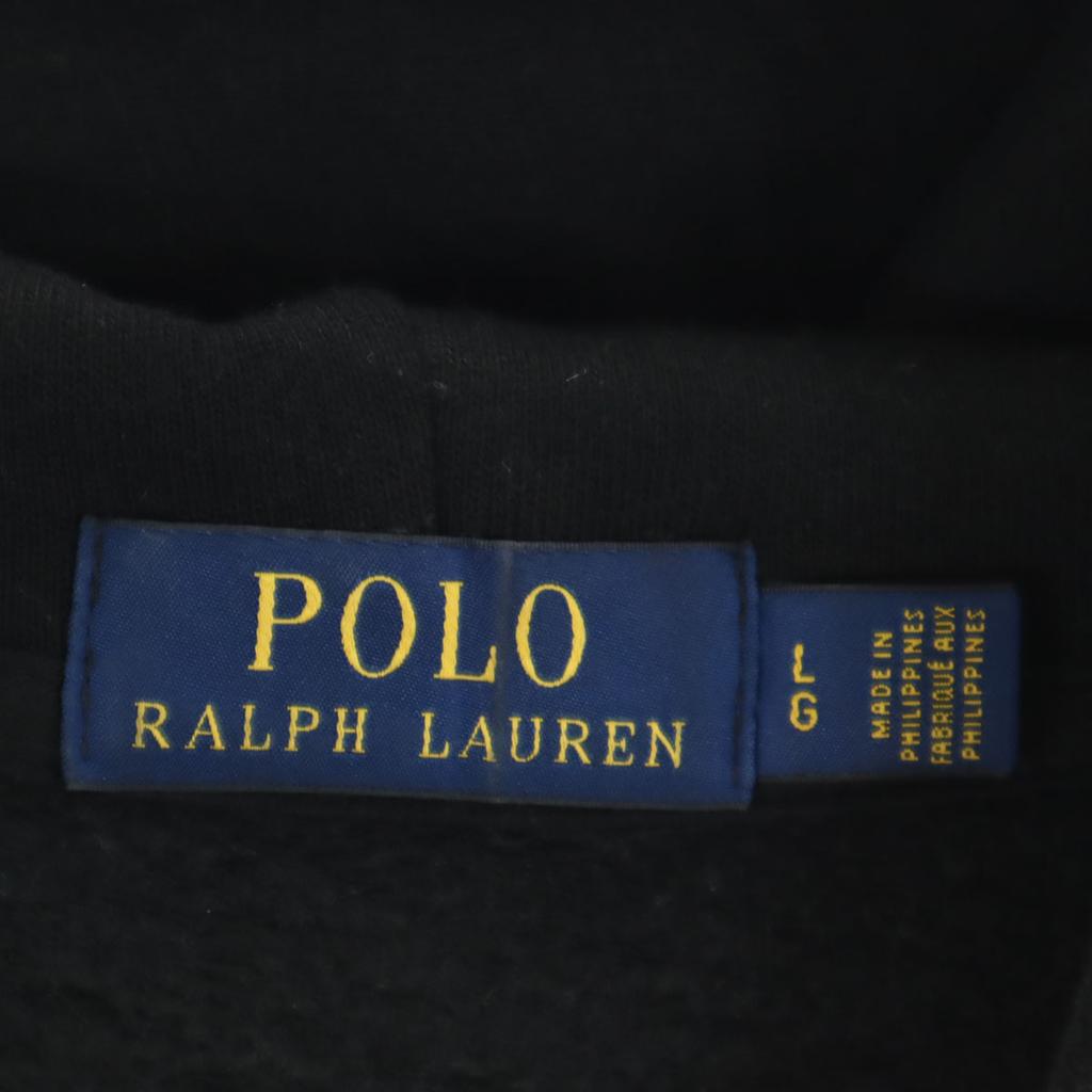 Polo Ralph Lauren Polo Bear Long Sleeve Sweatshirts L Black Men's Used