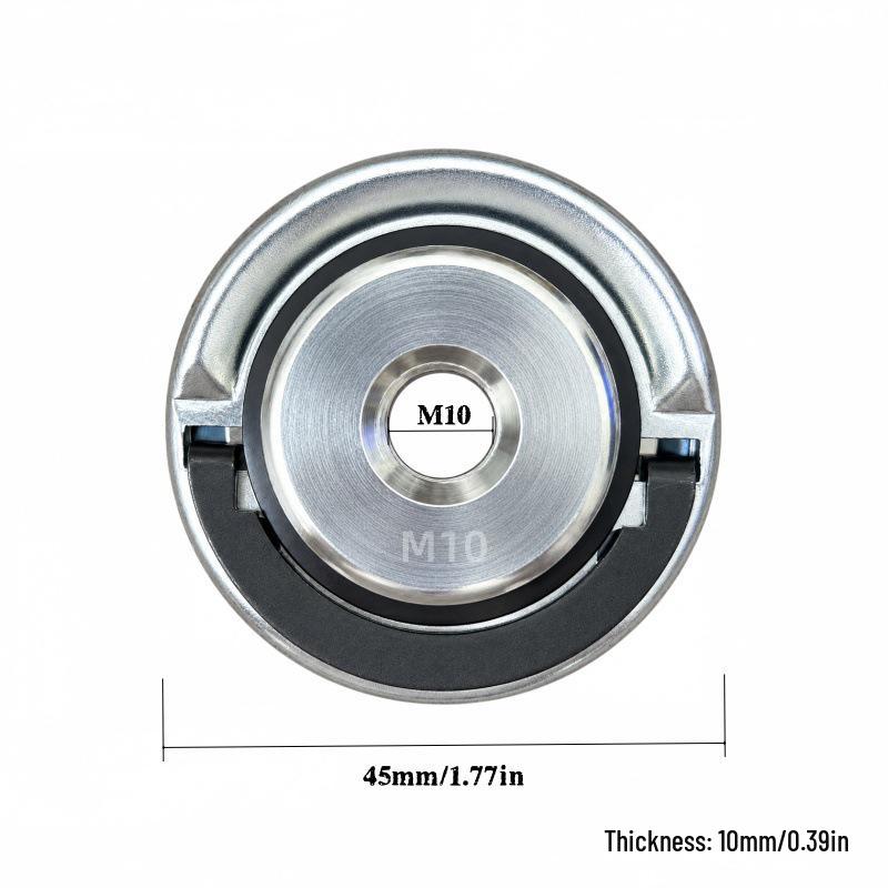Universal Angle Grinder Pressure Plate: Hex Nut & Four-Hole Clamp for Electric Tools.