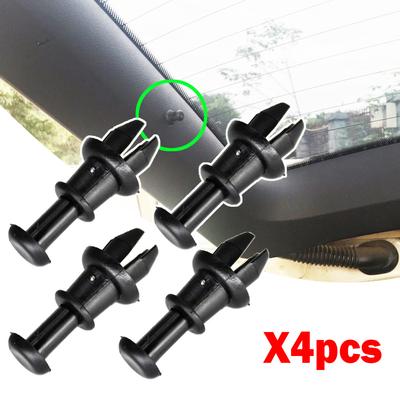 4 pezzi PER A3 S3 MK2 8P 8V Q5 SQ5 8R Bagagliaio Ripiano portapacchi Cinghia Stringa Clip Gancio Tonneau Pivot Holder Holder