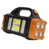 Portable Searchlight Outdoor Handheld Multi Function Solar Charging USB Flashlight for Camping