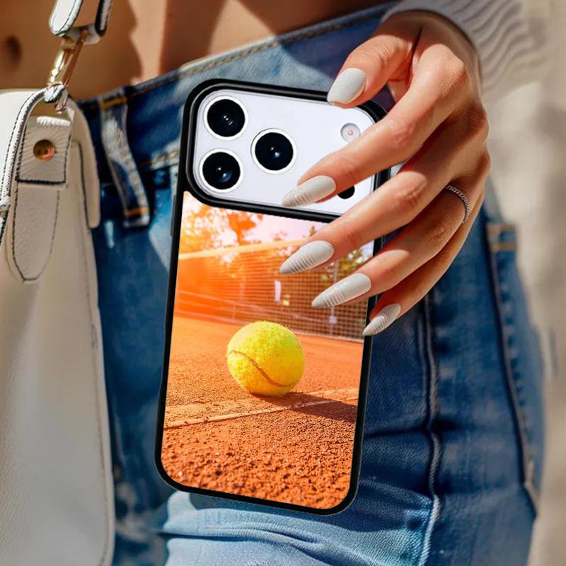 Tennis ball movement Phone Case For iPhone 17 Air 14 15 13 12 Max Cover For Apple 16e 11 Pro Max Plus Coque