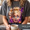 Lustiges Witz-T-Shirt für Damen, Lustiges verwittertes Puppengesicht Meme T-Shirt Geschenk für Frau, Sarkastisches Lass mich in Ruhe Shirt