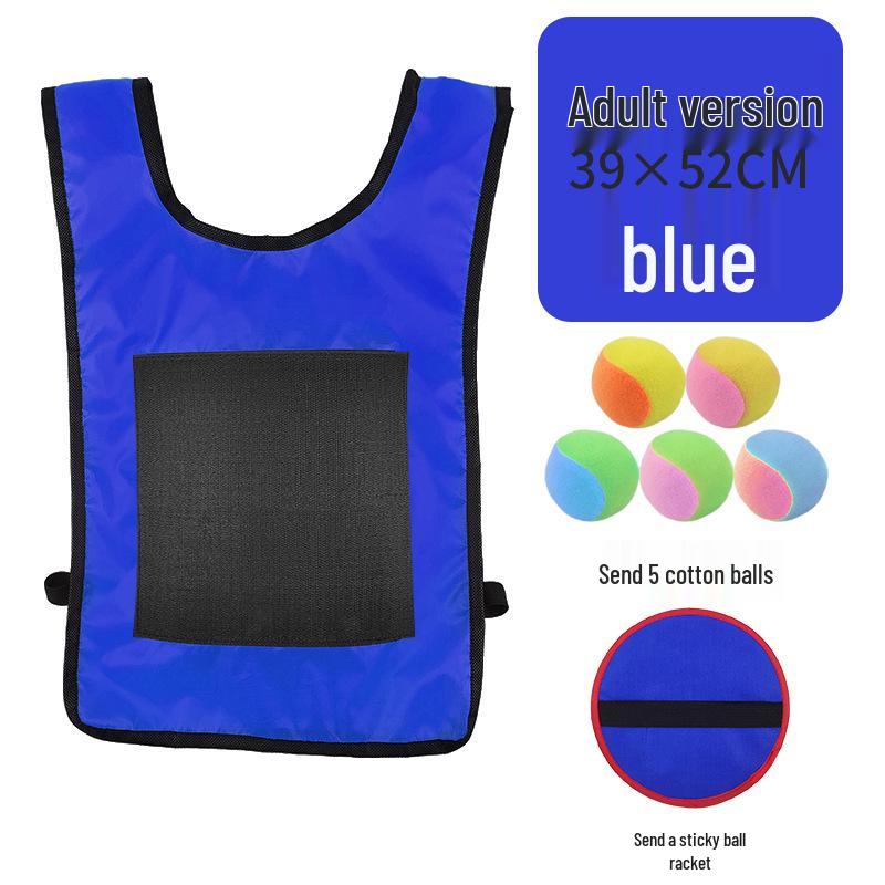 Children's Sticky Ball Dodgeball Vest for Outdoor Parent-Child Games