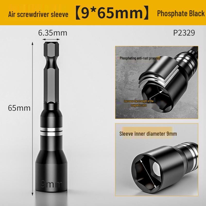 Electric 8mm Hex Socket Bit for Drill, Strong Magnetic, Self-Tapping