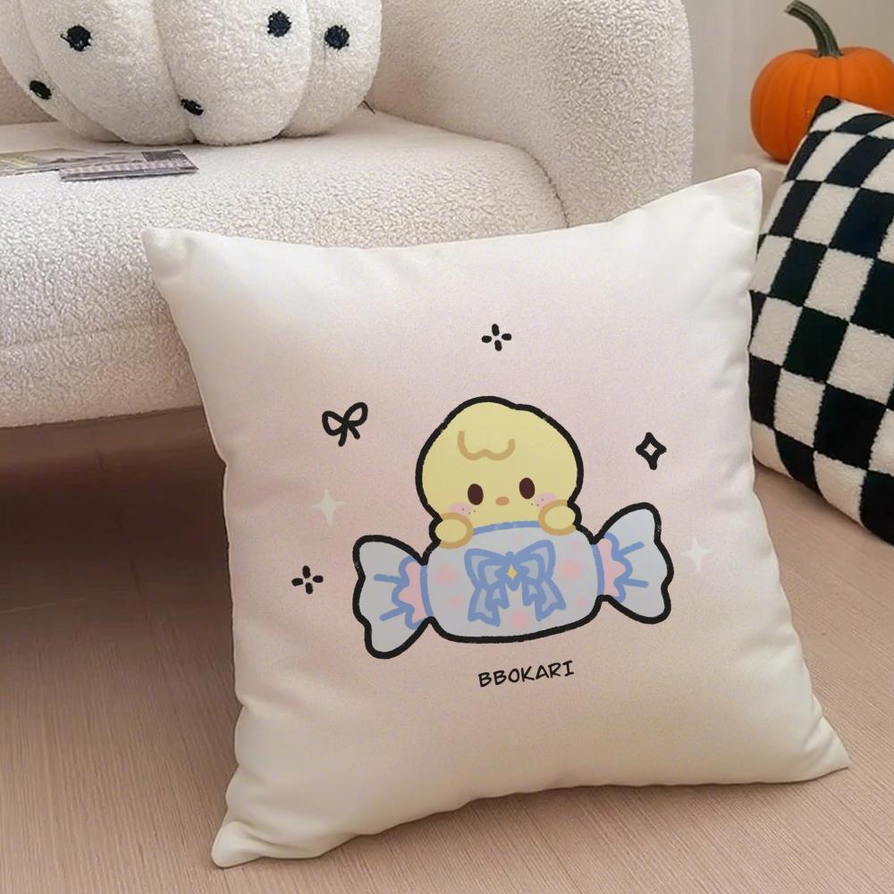 

Cartoon SSStrays KKids Cushion Cover Throw Pillow Cover Hidden Button Durable Polyester Chair Cushion 30X30cm