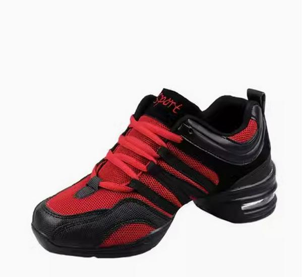 Modern Mesh Soft Sole Jazz Dance Shoes for Adults - All-Season Fitness Footwear