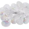 Harbor Series LED Solar Seashell & Starfish Christmas String Lights - Festive Room Decor