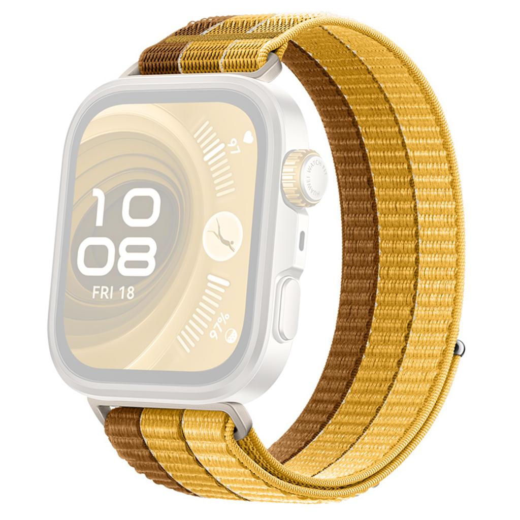 Colored Loop Nylon Strap for Huawei Watch Fit 4 Pro/Fit 4/Fit 3 Magic Tape Closure Watch Band