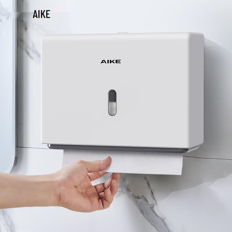 AIKE No-Punch Wall-Mounted Tissue Dispenser