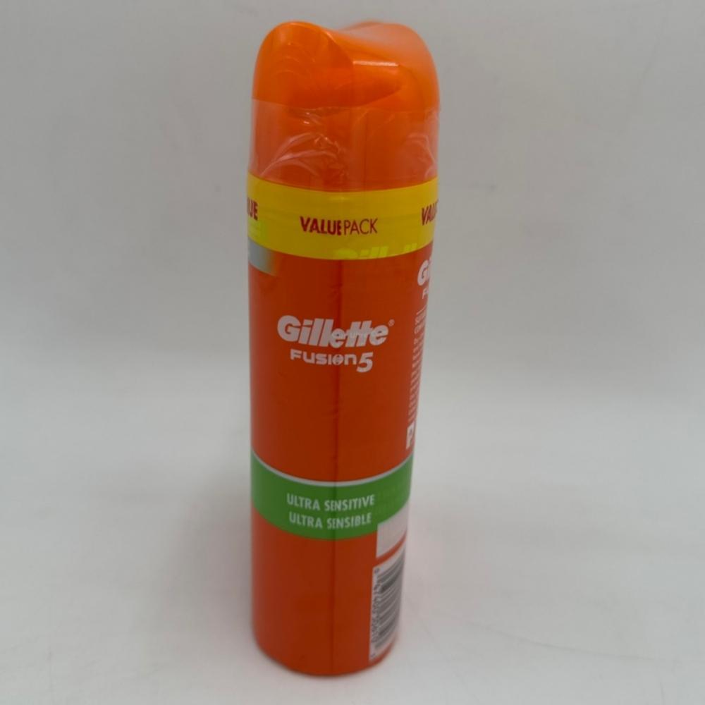 Gillette Fusion HydraGel Sensitive Rasiergel Doppelpack