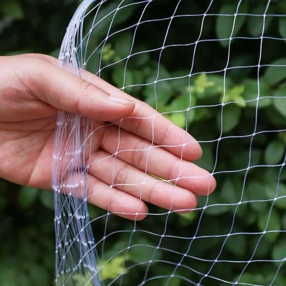 Drawstring Bird Protection Net White Mesh Fruit Tree Netting New Anti Bird Net Garden Protection